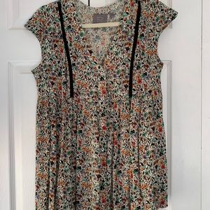 Anthropology brand button down blouse